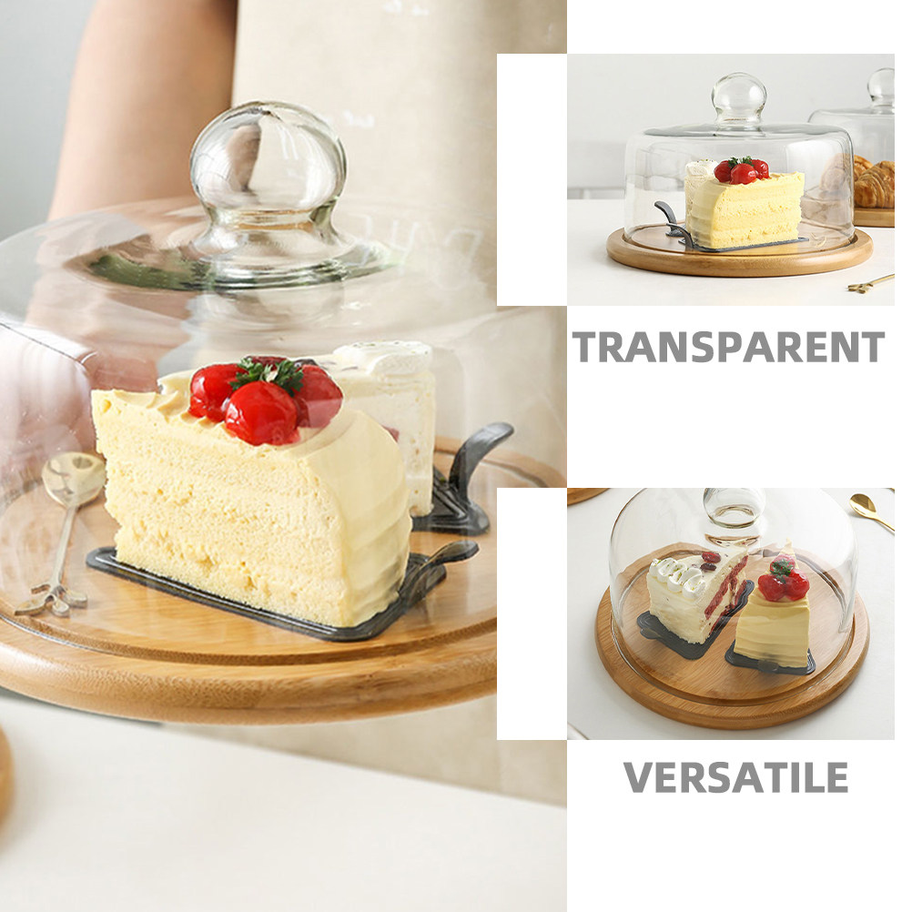 Boîtes à gâteaux transparentes - Plastic Dome Clear avis et prix