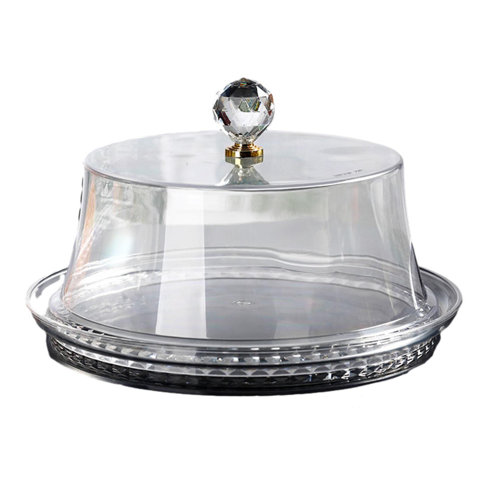 Support à gâteau avec dôme tra - Plastic Dome Clear avis et prix